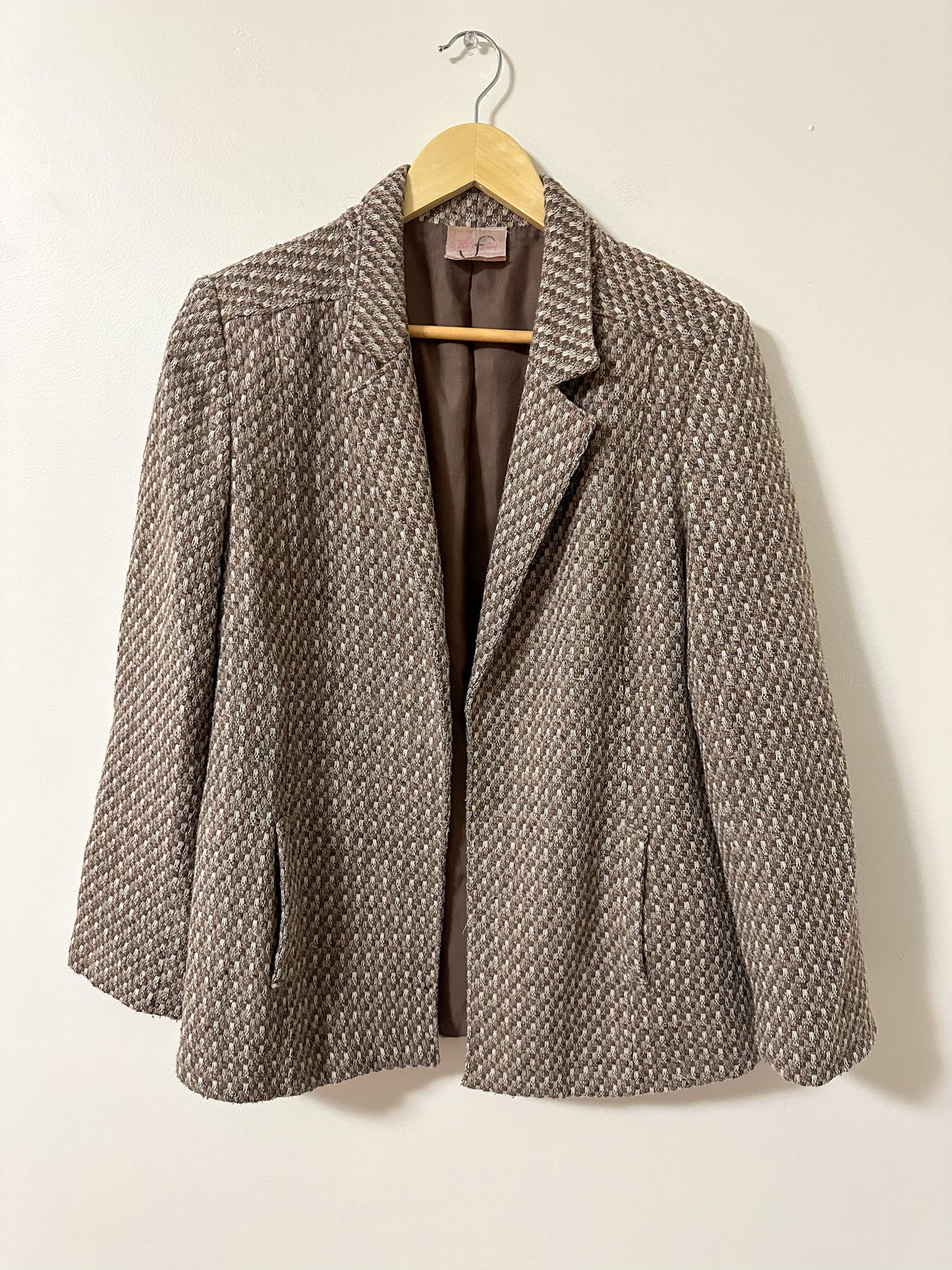 Vintage x TanJay Brown Blazer Jacket (M/L)