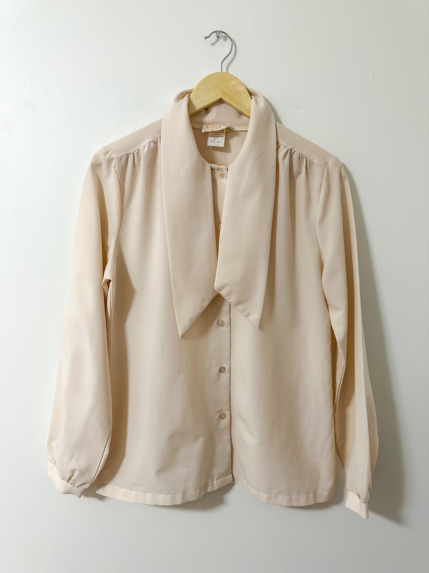 Vintage x Elite Cream Blouse (L/XL)