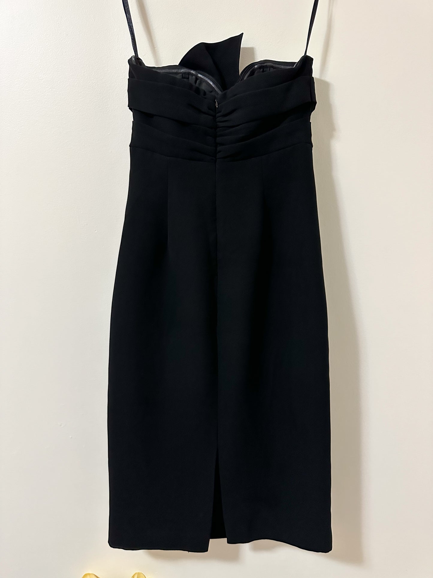 Club Monaco Black Strapless Dress (2)