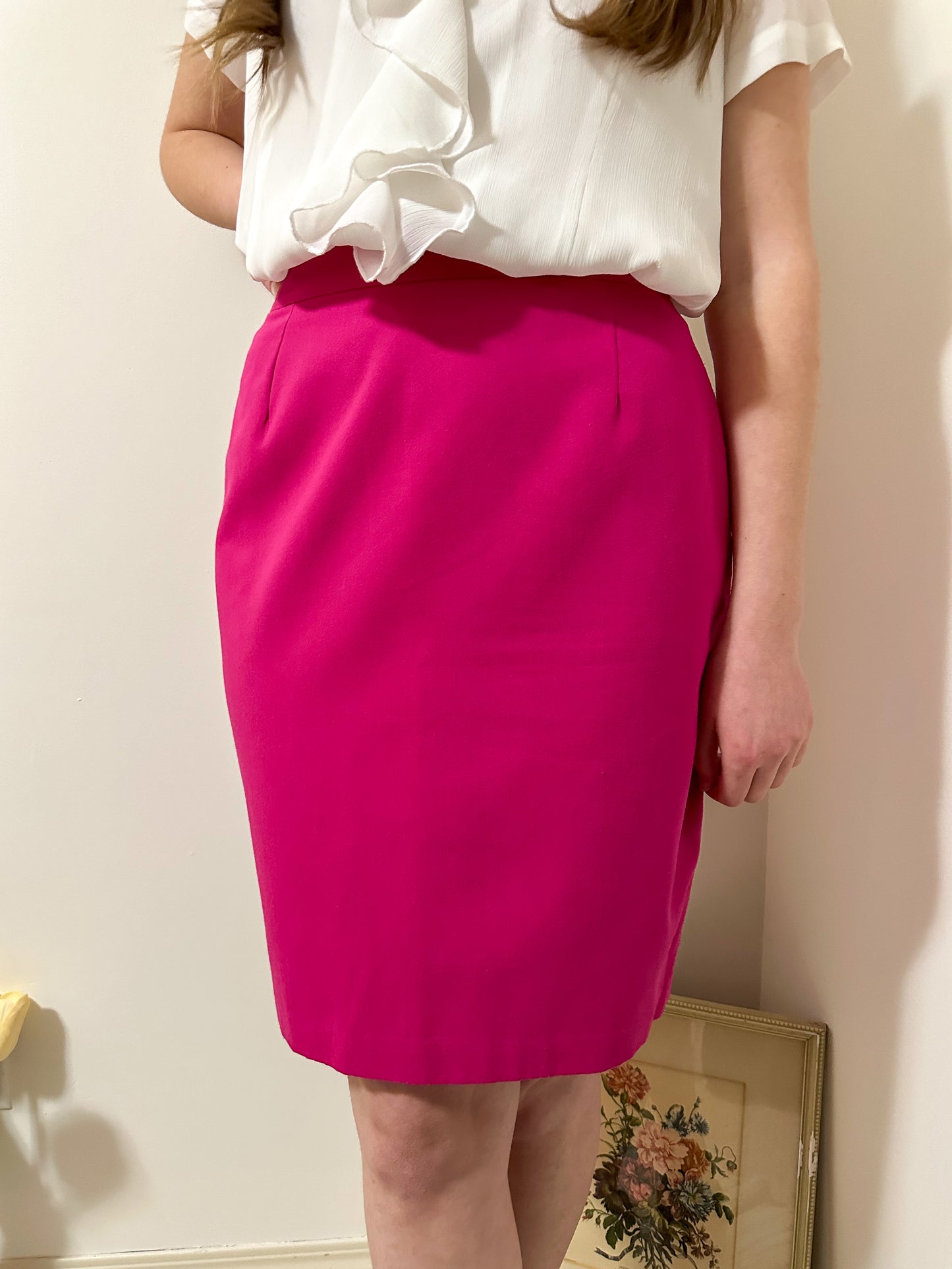 Vintage x Amoretti Hot Pink Skirt (M)