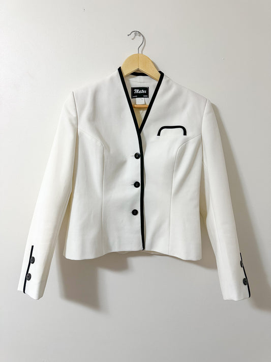 Vintage x Matex White Blazer (S/M)