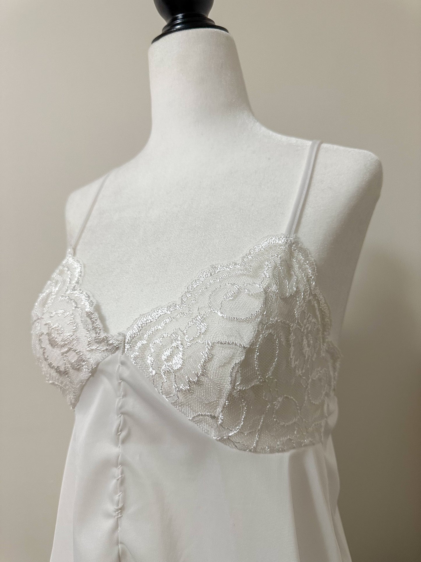 Vintage x Jessica White Babydoll Top (XS)