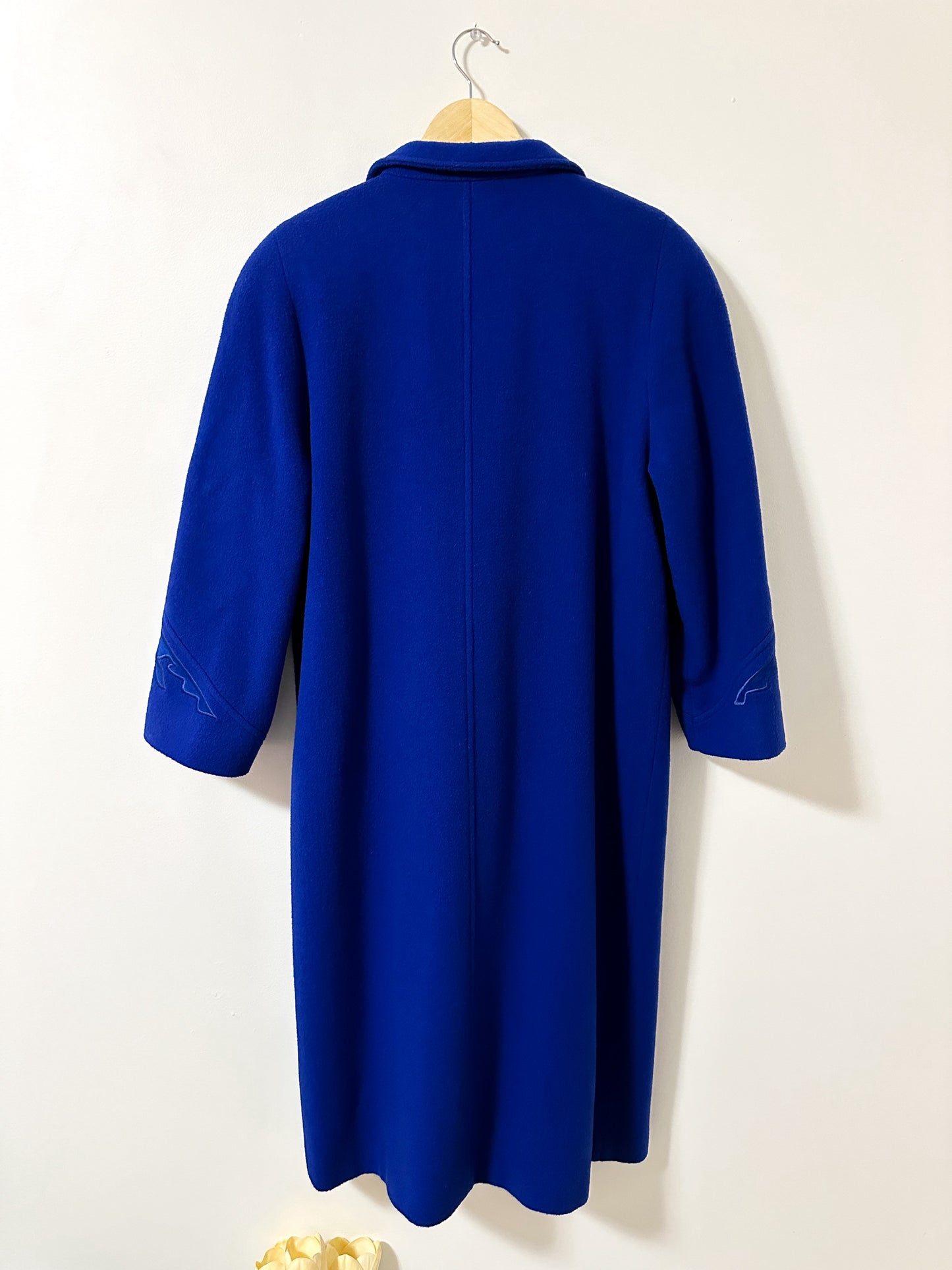 Vintage x London Fog Royal Blue Wool Coat (M/L)