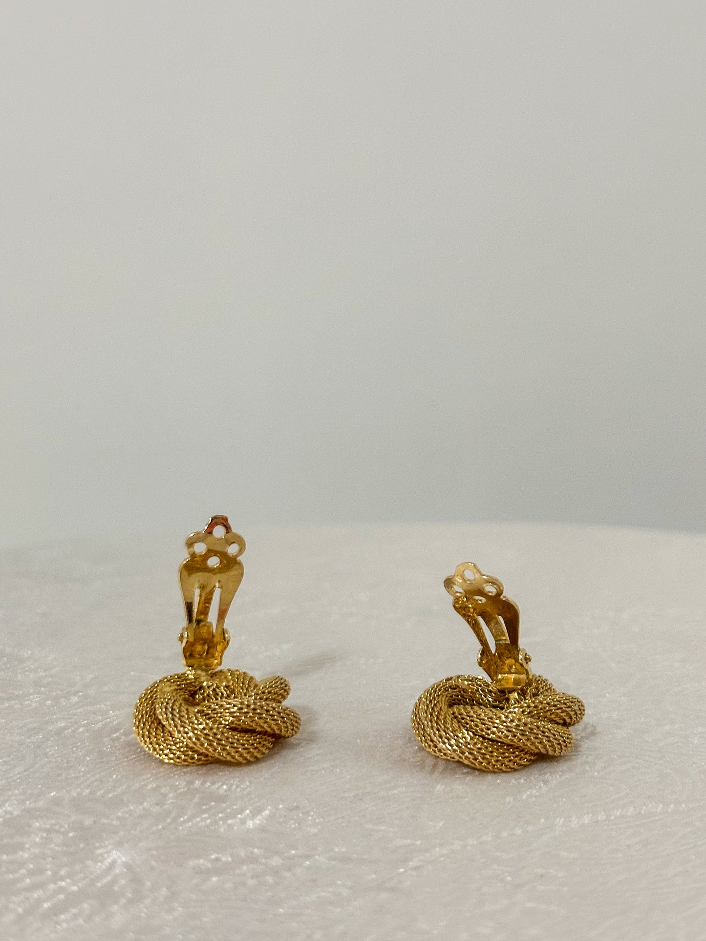 Gold Clip-On Earrings