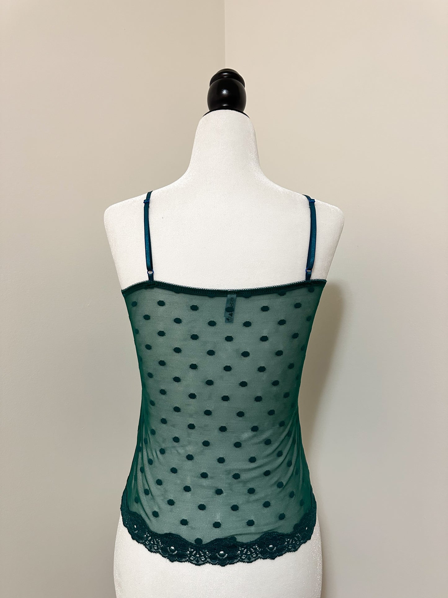 Jessica Emerald Green Tank Top (XXS/XS)