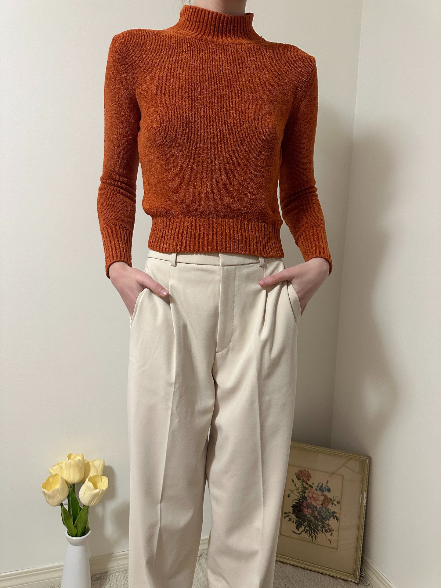 Wilfred Burnt Orange Sweater (S)