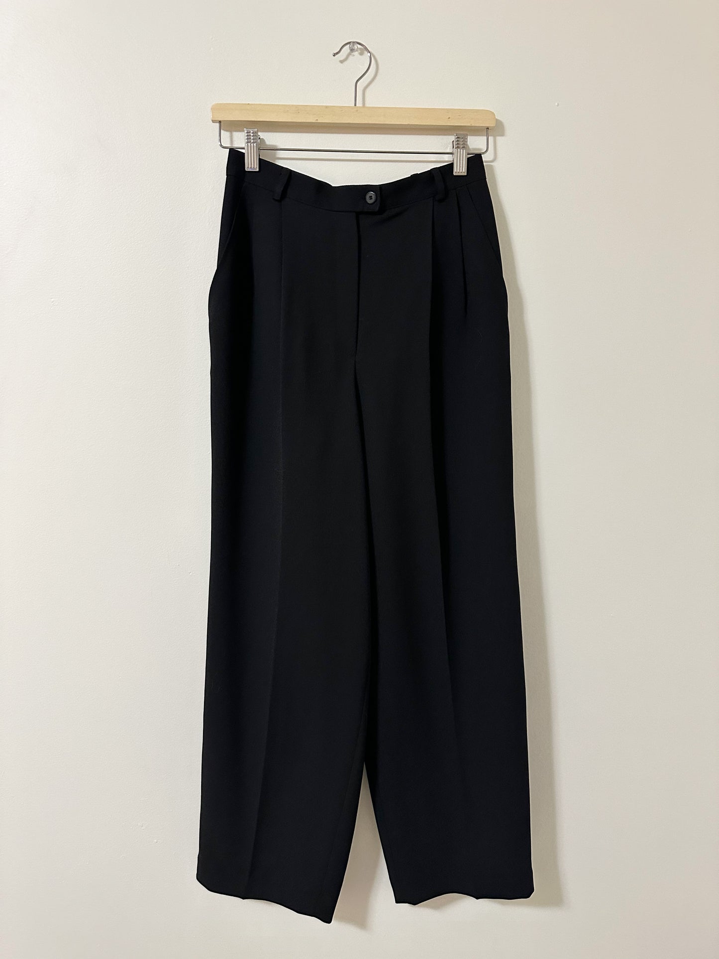 Vintage x Evan Picone Black Trousers (M)