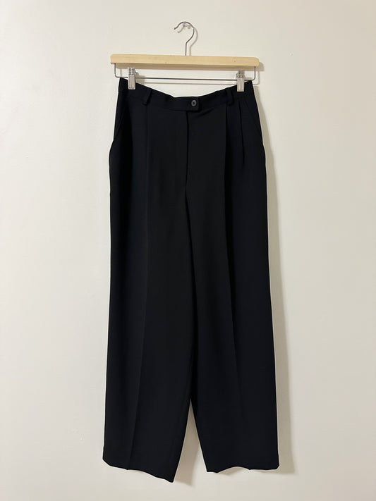 Vintage x Evan Picone Black Trousers (M)