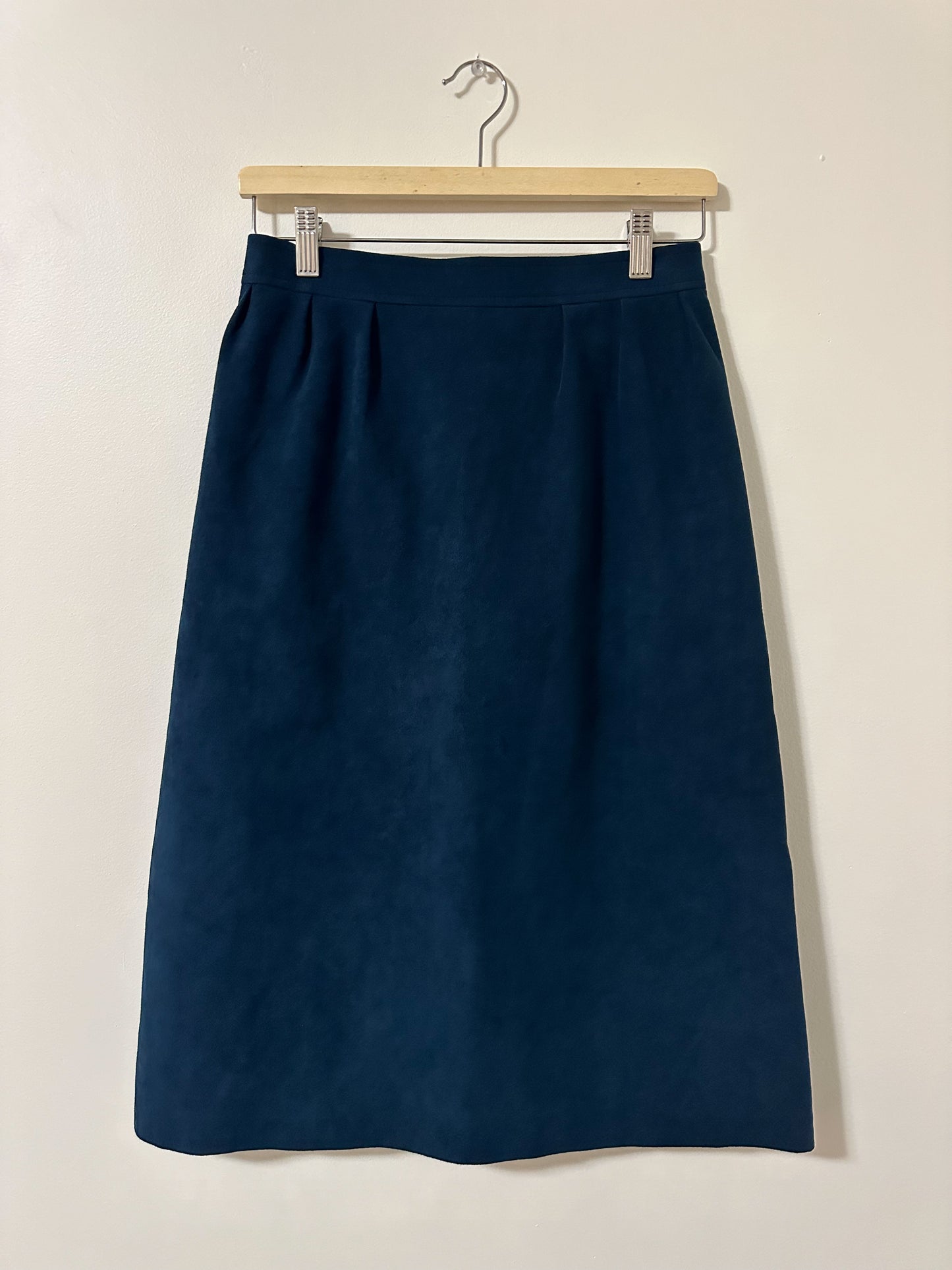 Vintage x Sterling Stall Navy Blue Skirt Suit Set (M/L)