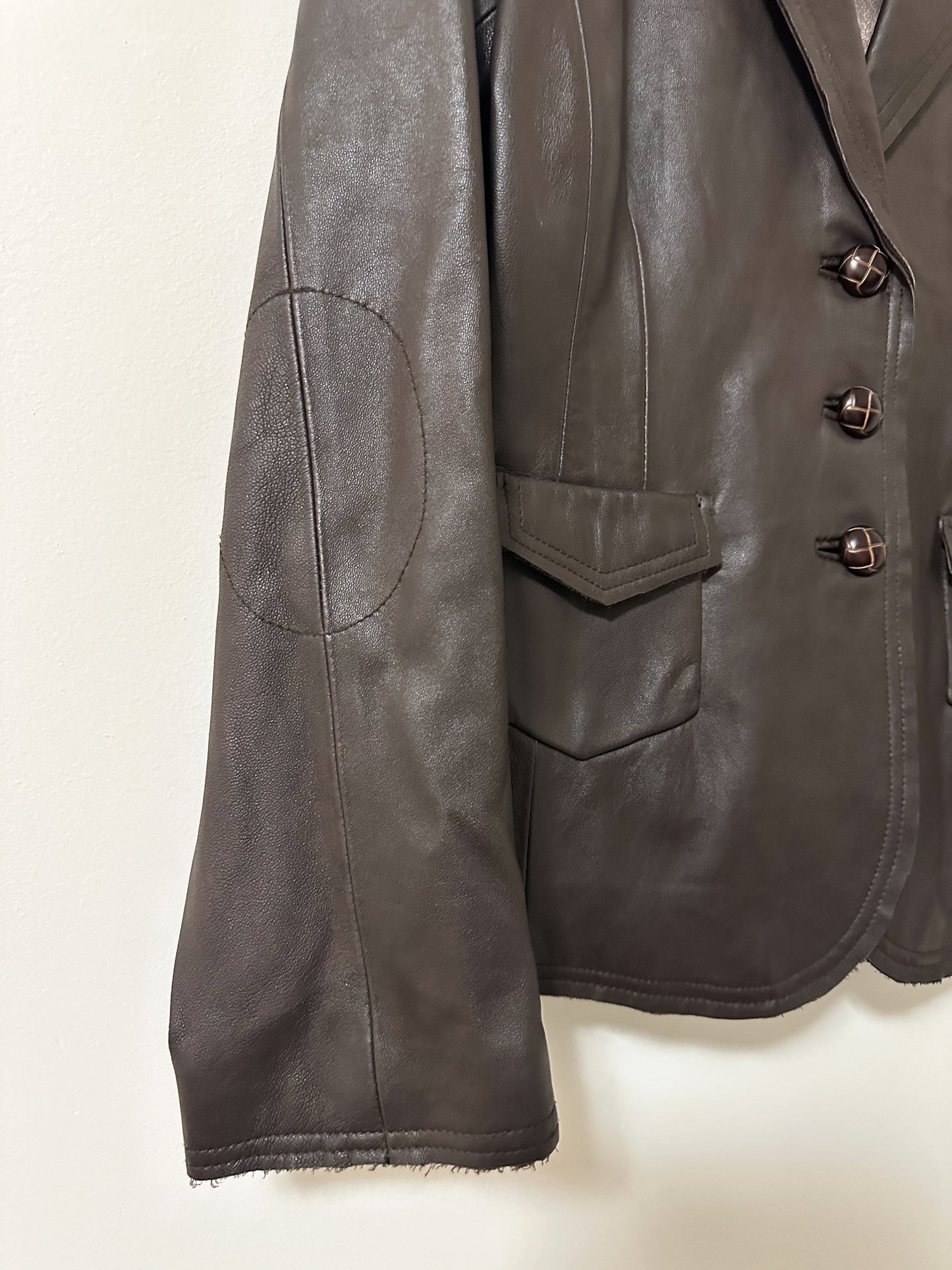 Stetson Brown Leather Jacket (L)