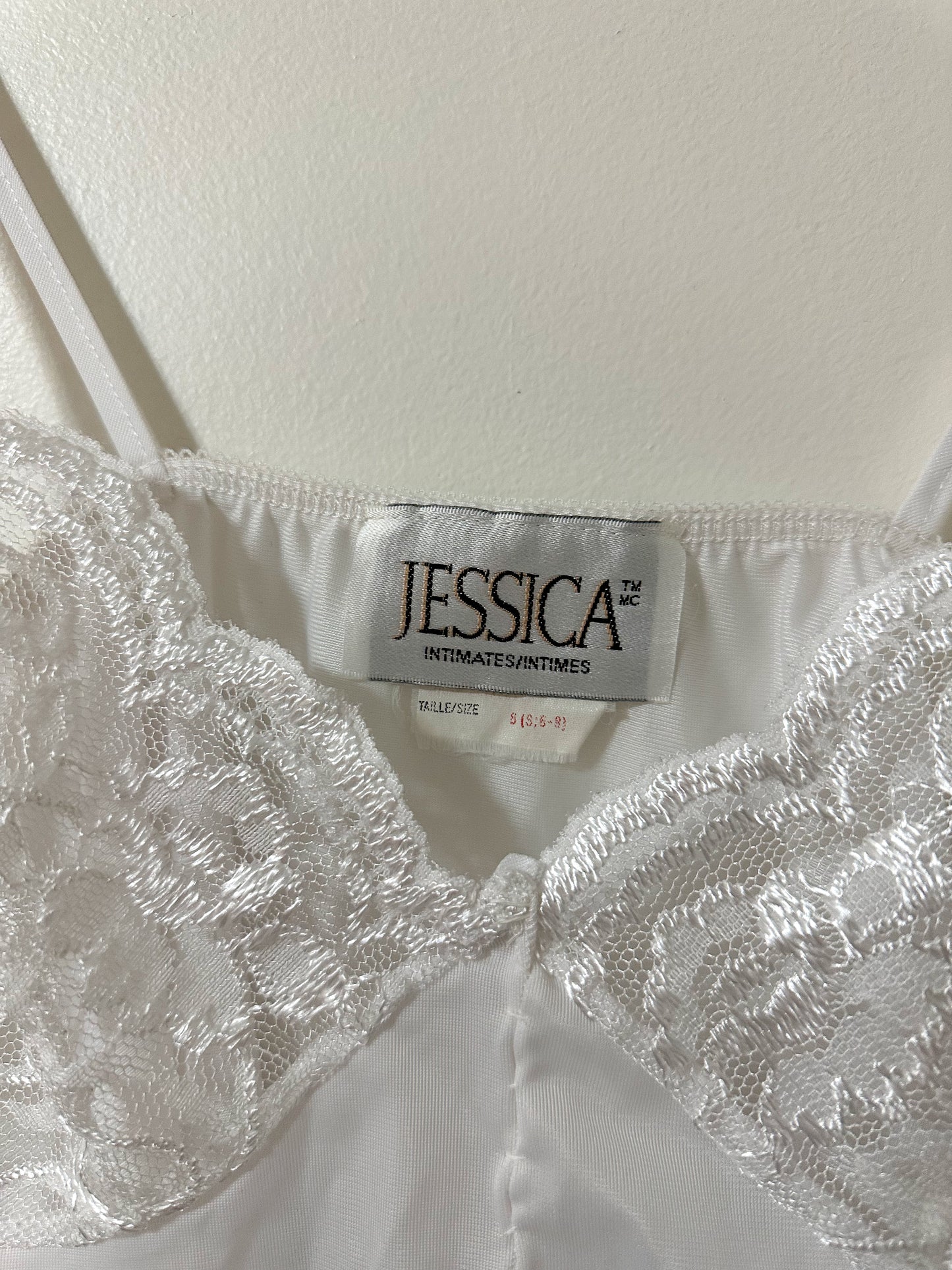 Vintage x Jessica White Babydoll Top (XS)