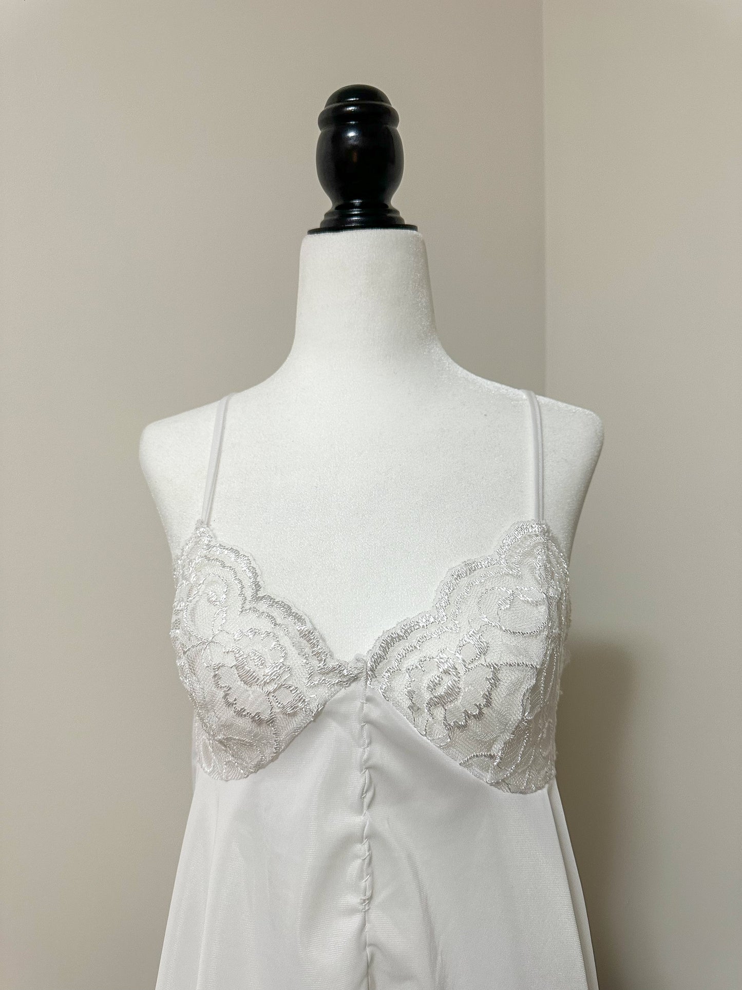 Vintage x Jessica White Babydoll Top (XS)