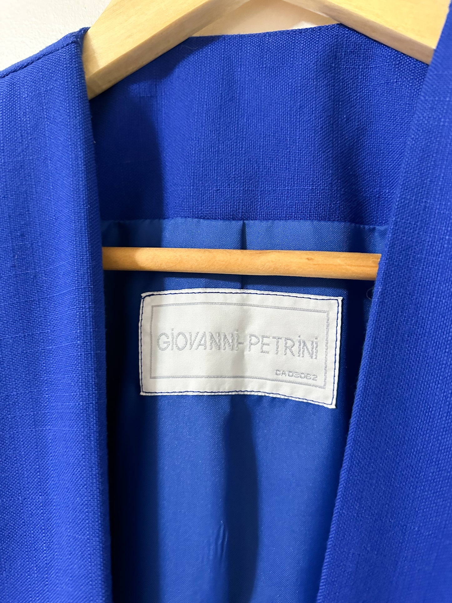 Vintage x Giovanni Petrini Royal Blue Blazer (M/L)