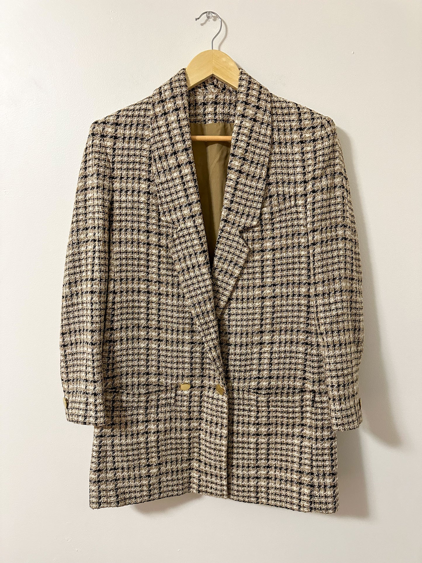 Vintage x Brown Tweed Blazer (M/L)