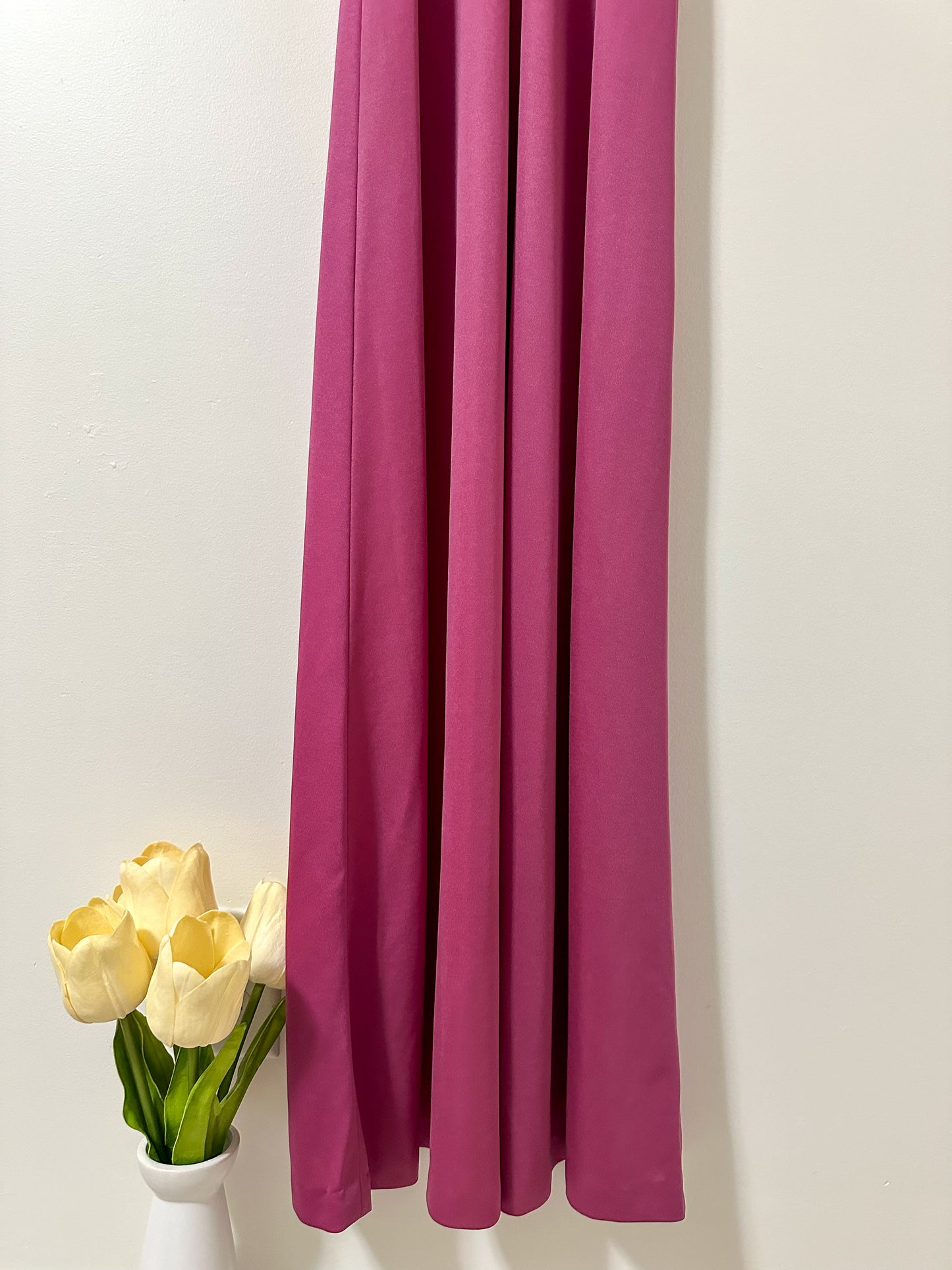 Vintage x Nu-Mode Magenta Maxi Dress (XS)