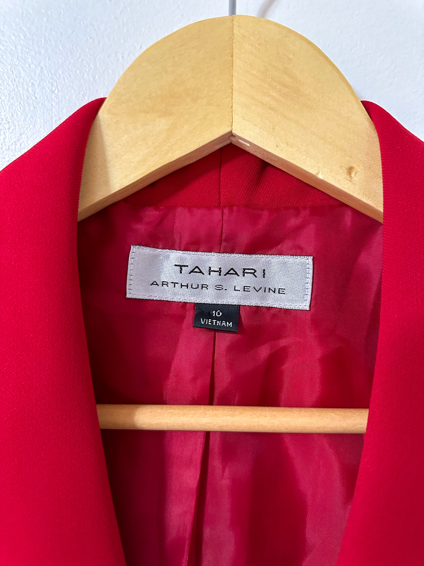 Tahari Red Blazer (L)