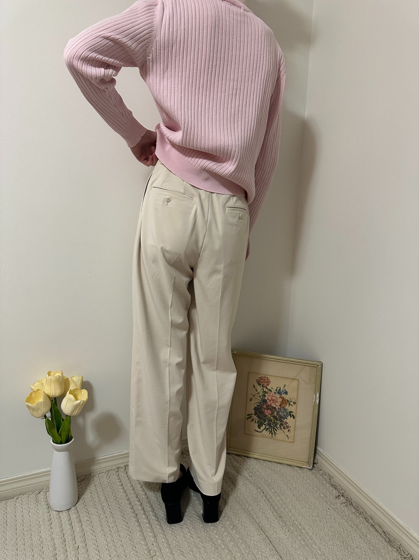 Vintage x Jessie Baby Pink Mockneck Sweater (S-L)