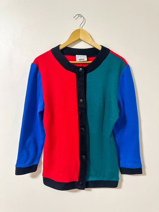 Vintage x Colorblock Sweater (L)