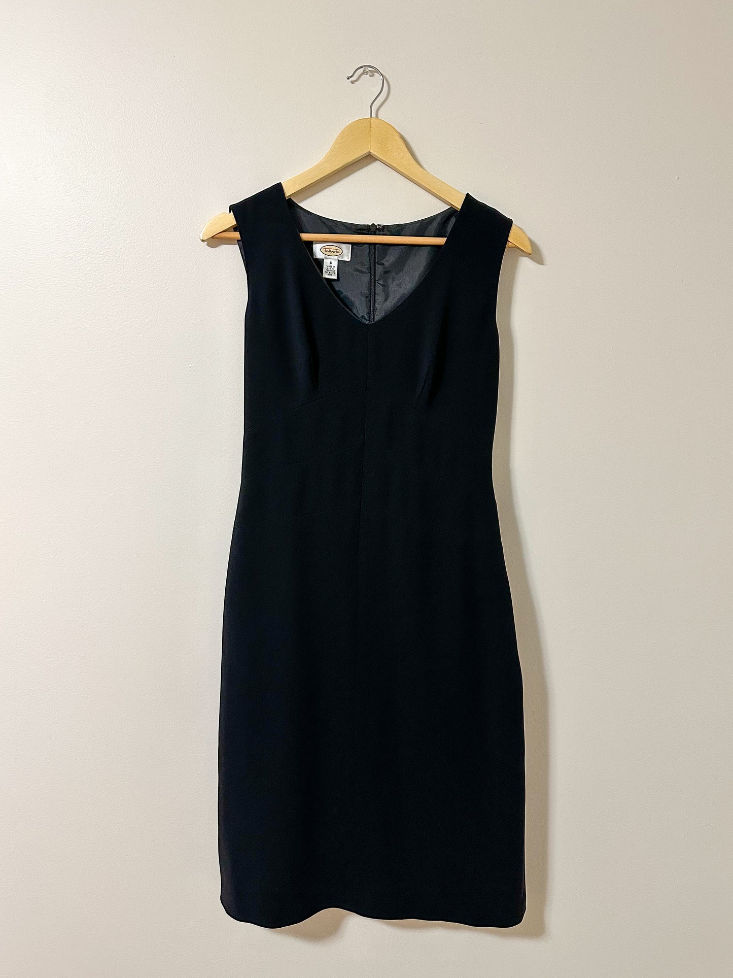 Vintage x Talbots Black Dress (M)