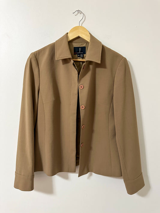 Vintage x Femme De Carriere Brown Blazer (L)