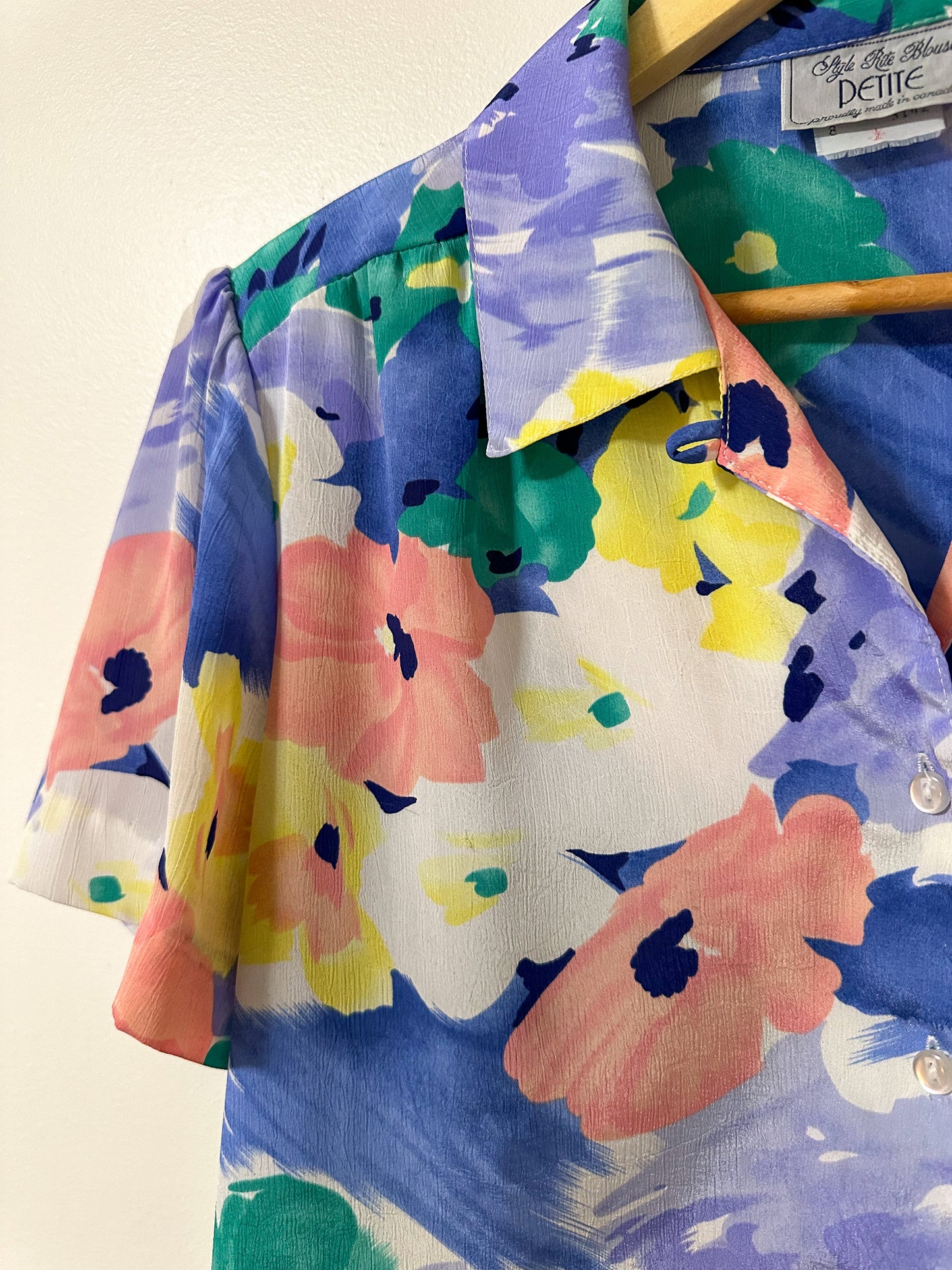 Vintage x Style Rite Floral Blouse (M/L)