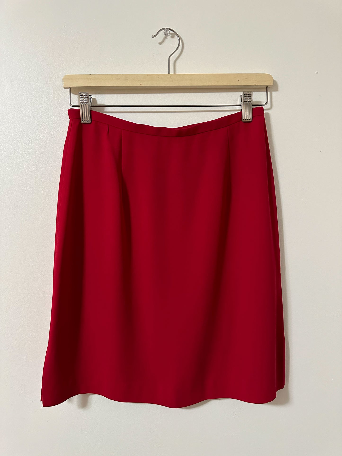 Vintage x Beechers Brook Red Skirt (M)