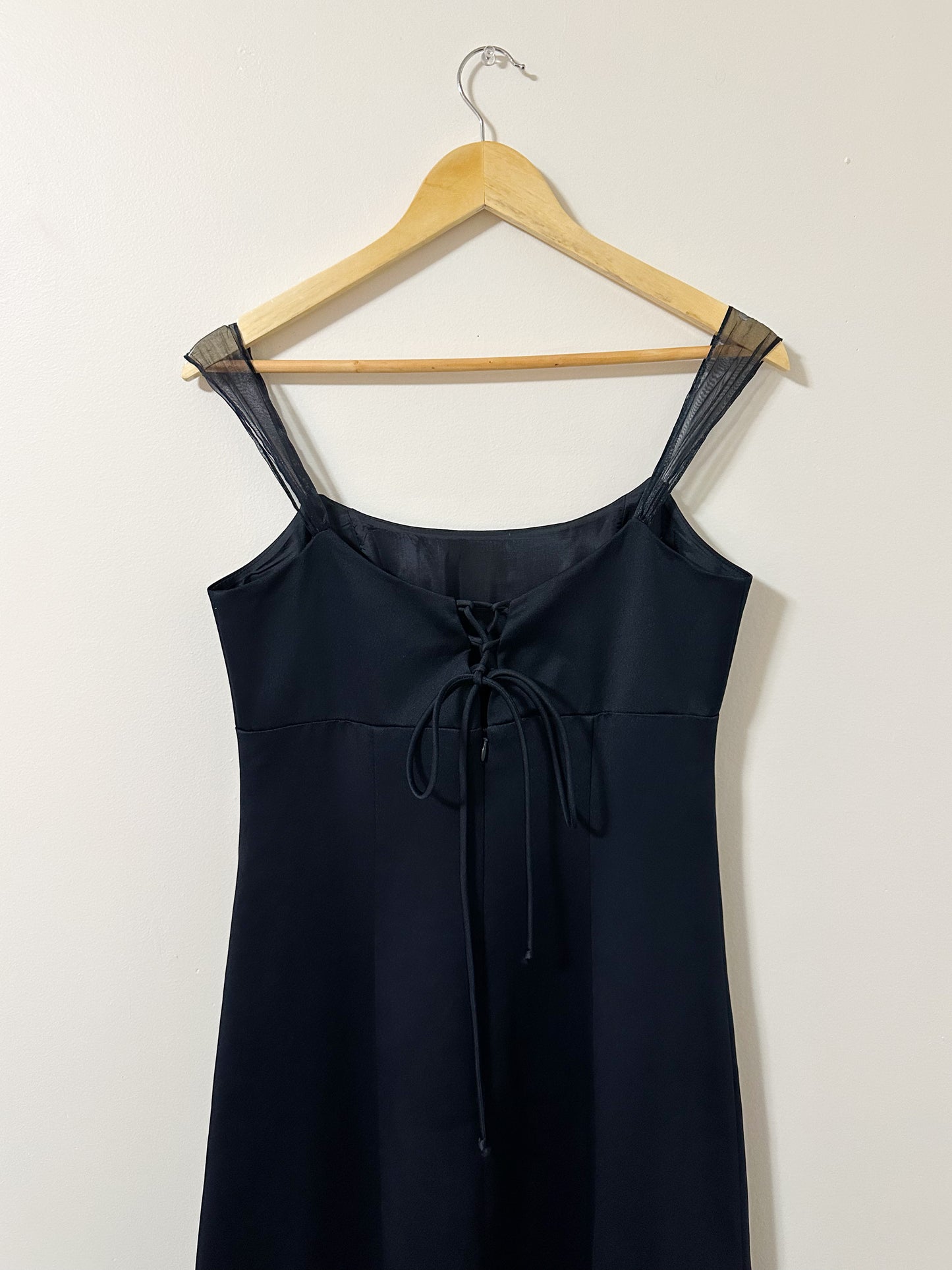 Vintage x Fairweather Navy Blue Gown (S/M)