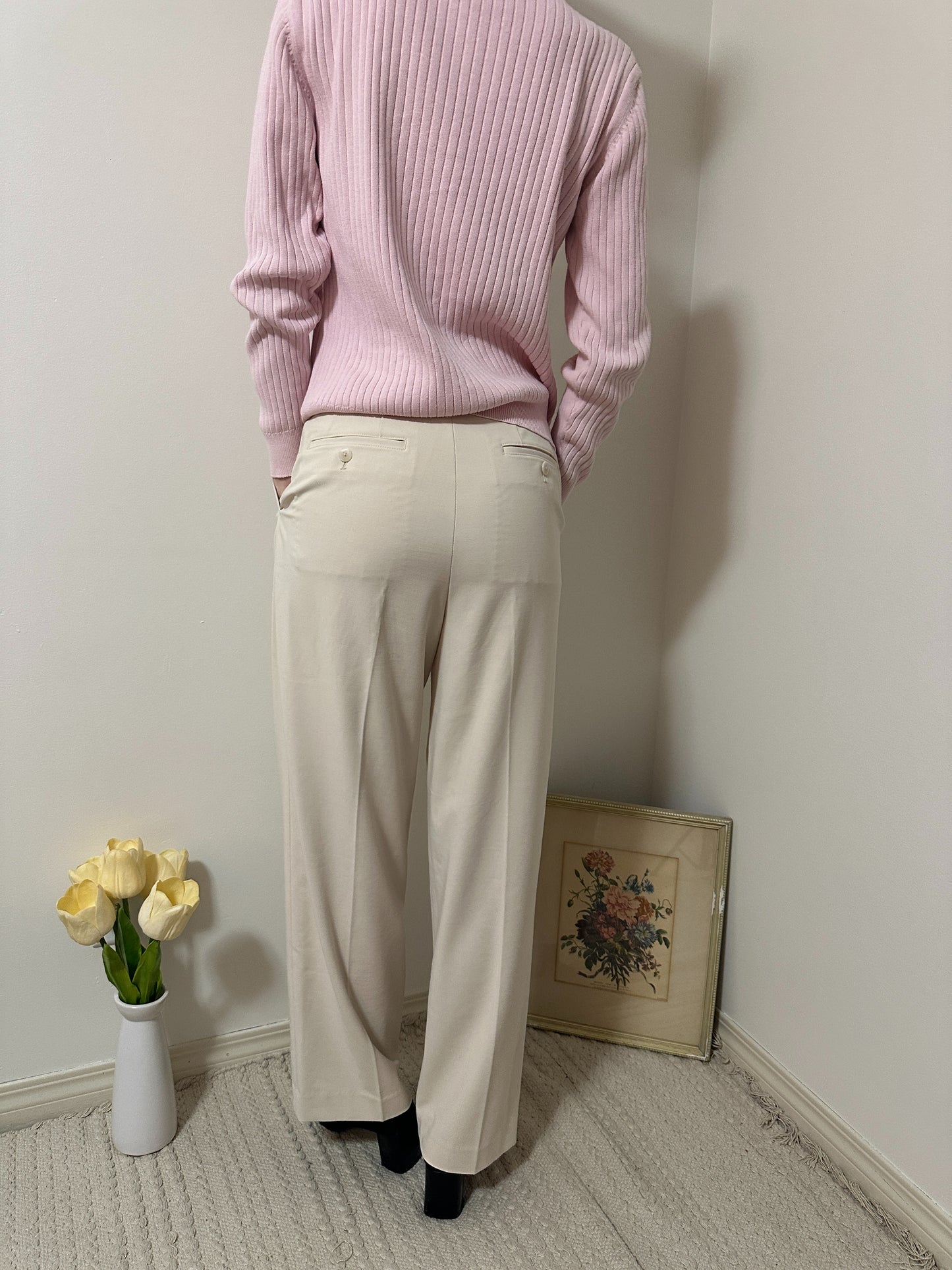 Vintage x Jessie Baby Pink Mockneck Sweater (S-L)