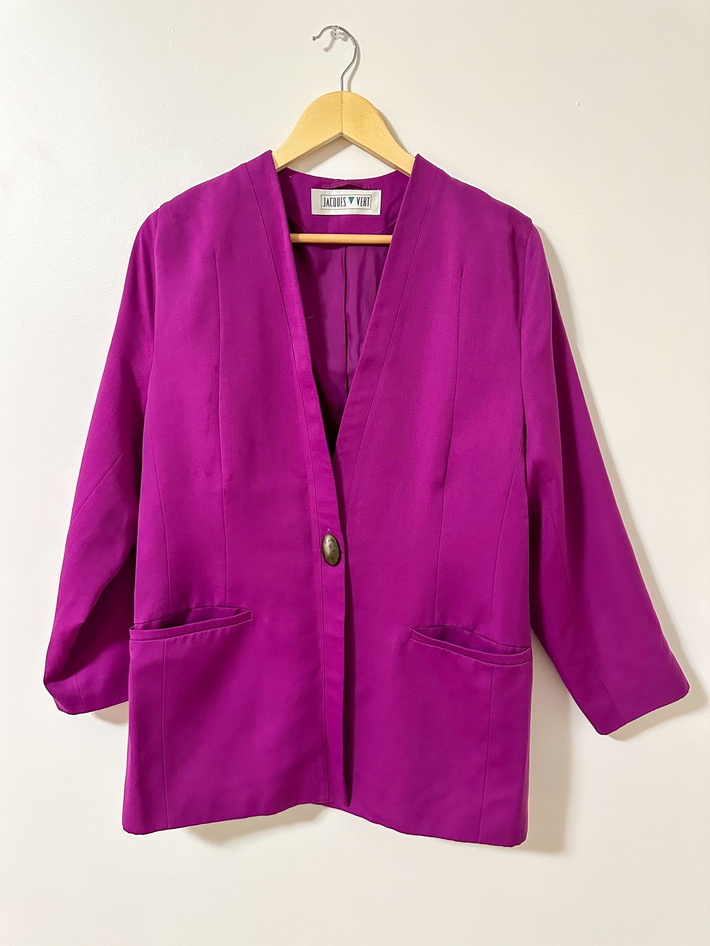 Vintage x Jacques Vert Purple Blazer (XL)