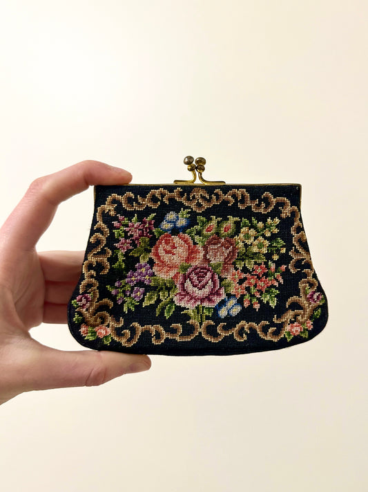 Vintage x Floral Coin Purse