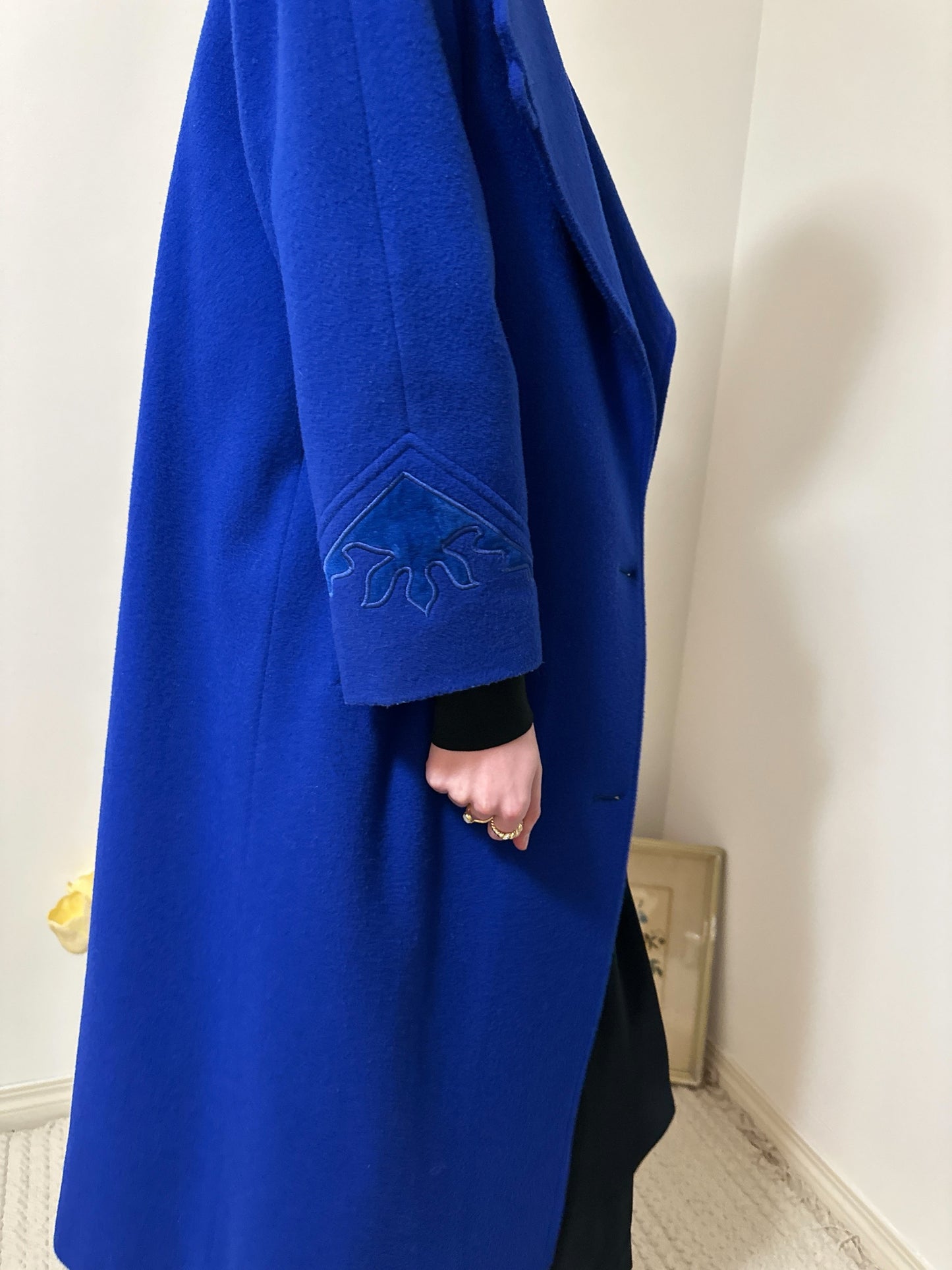 Vintage x London Fog Royal Blue Wool Coat (M/L)