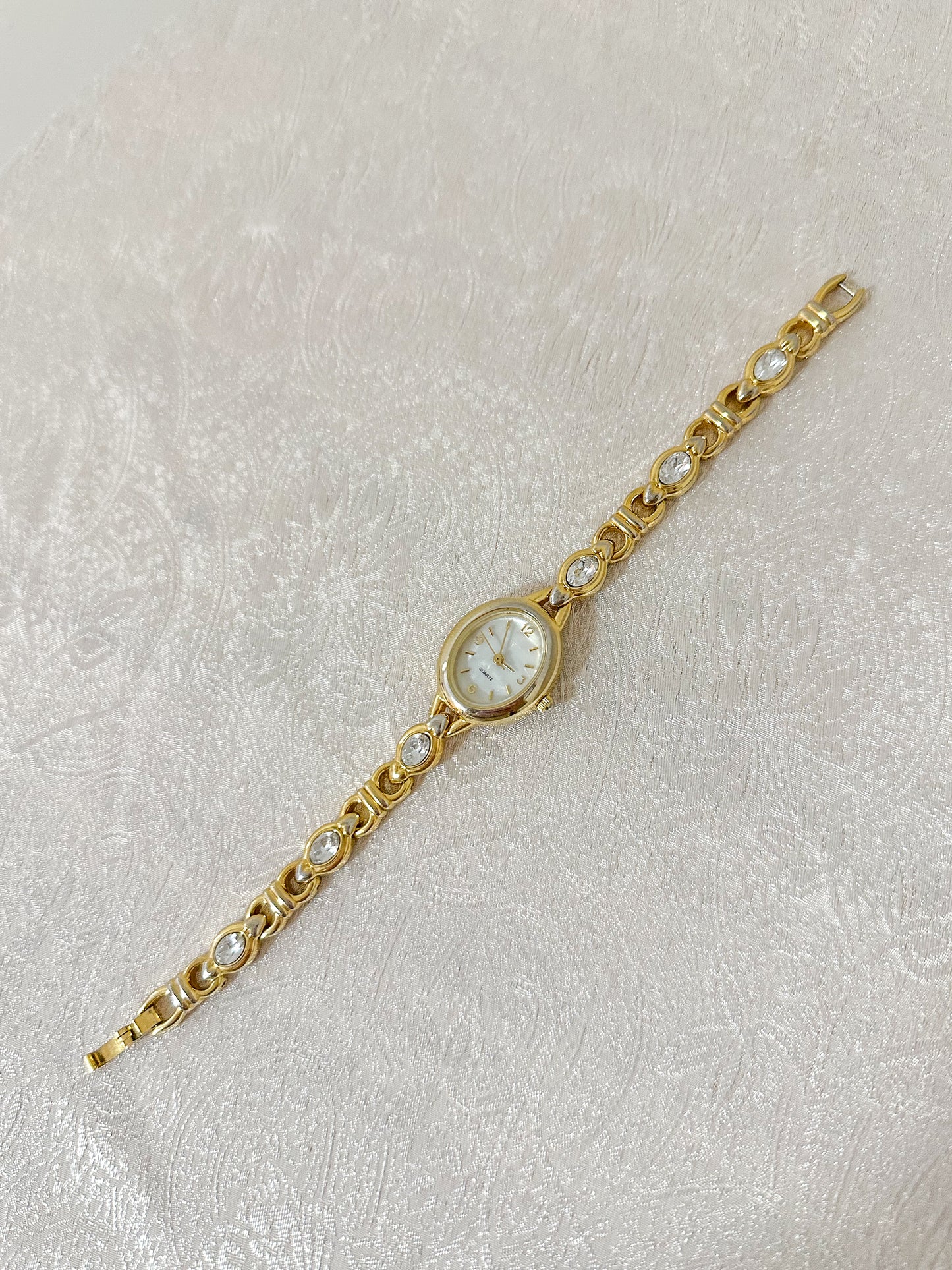 Gold Quartz Watch