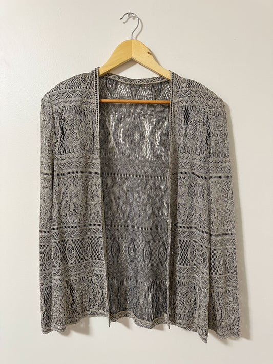 Vintage x Sparkly Cardigan (L)