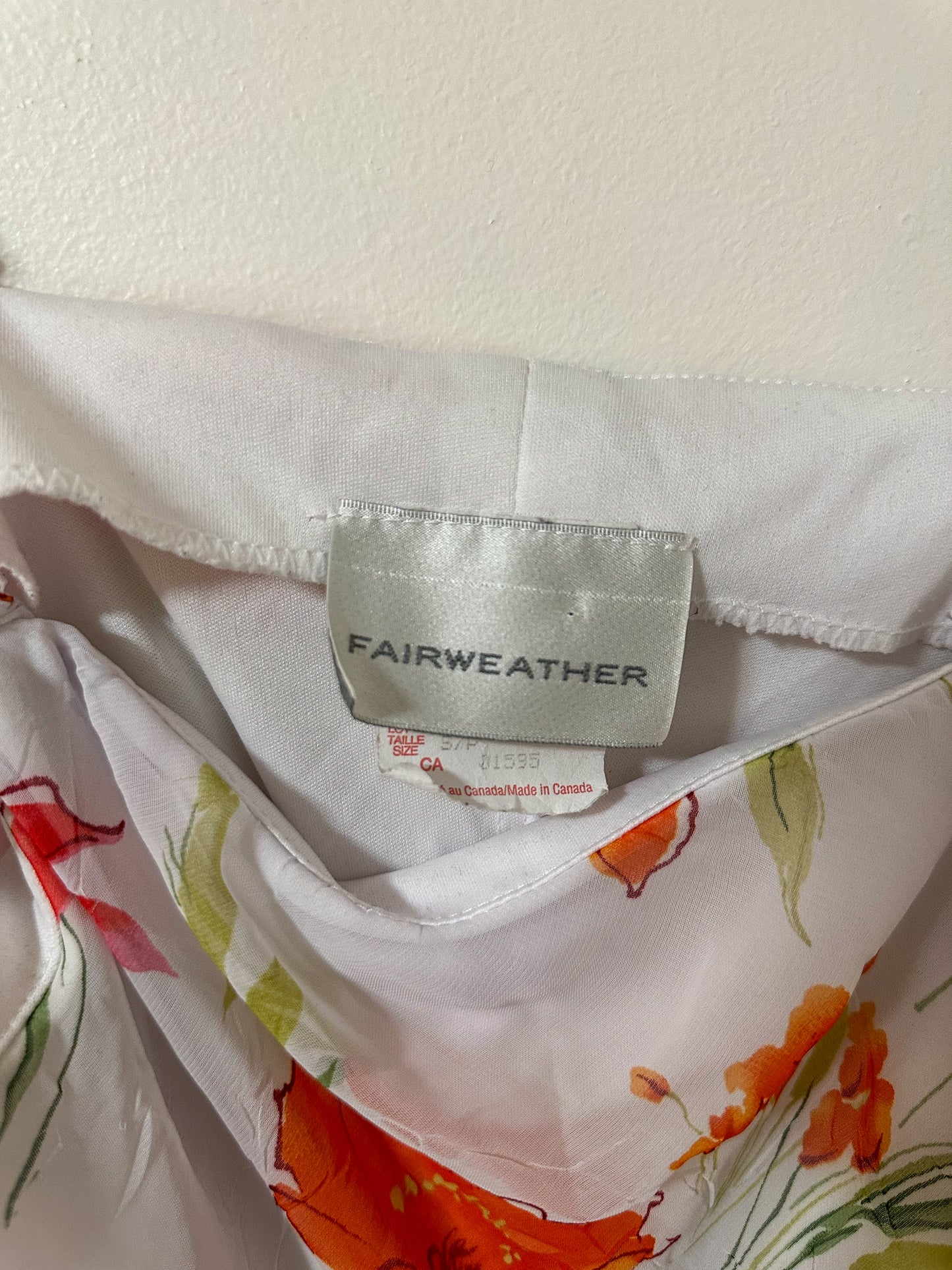 Vintage x Fairweather Floral Dress (XS)