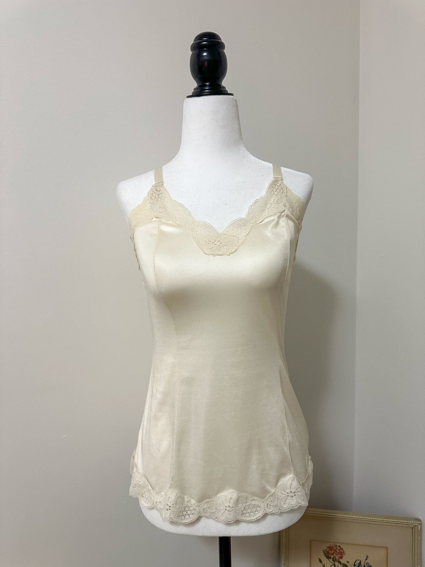 Vintage x Hanna Cream Camisole (XS)