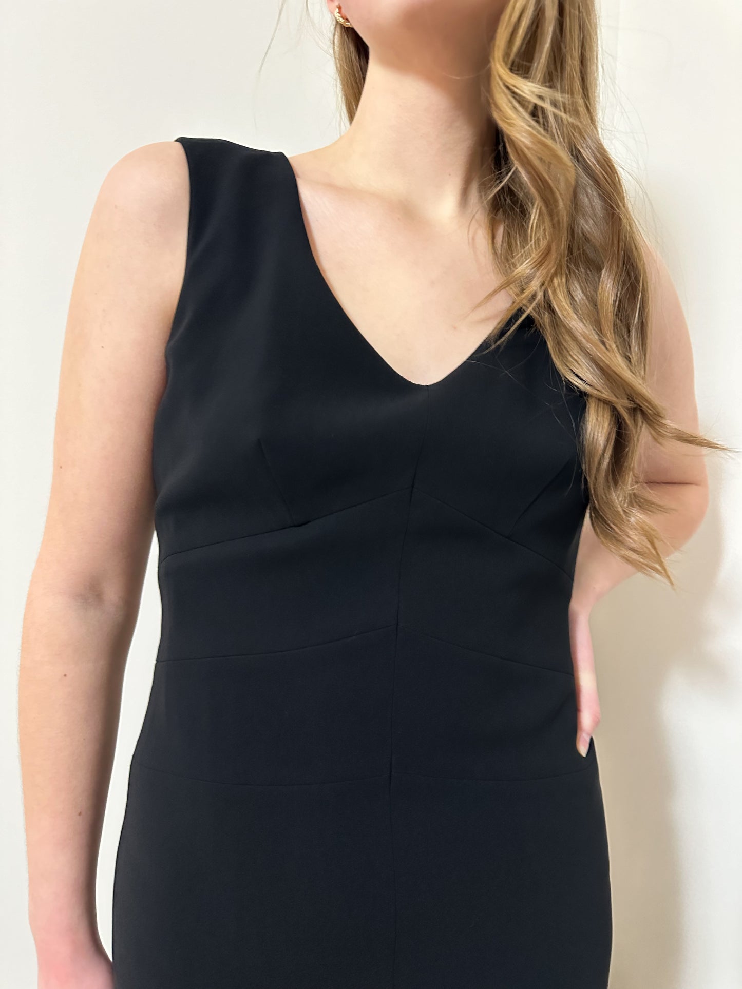 Vintage x Talbots Black Dress (M)