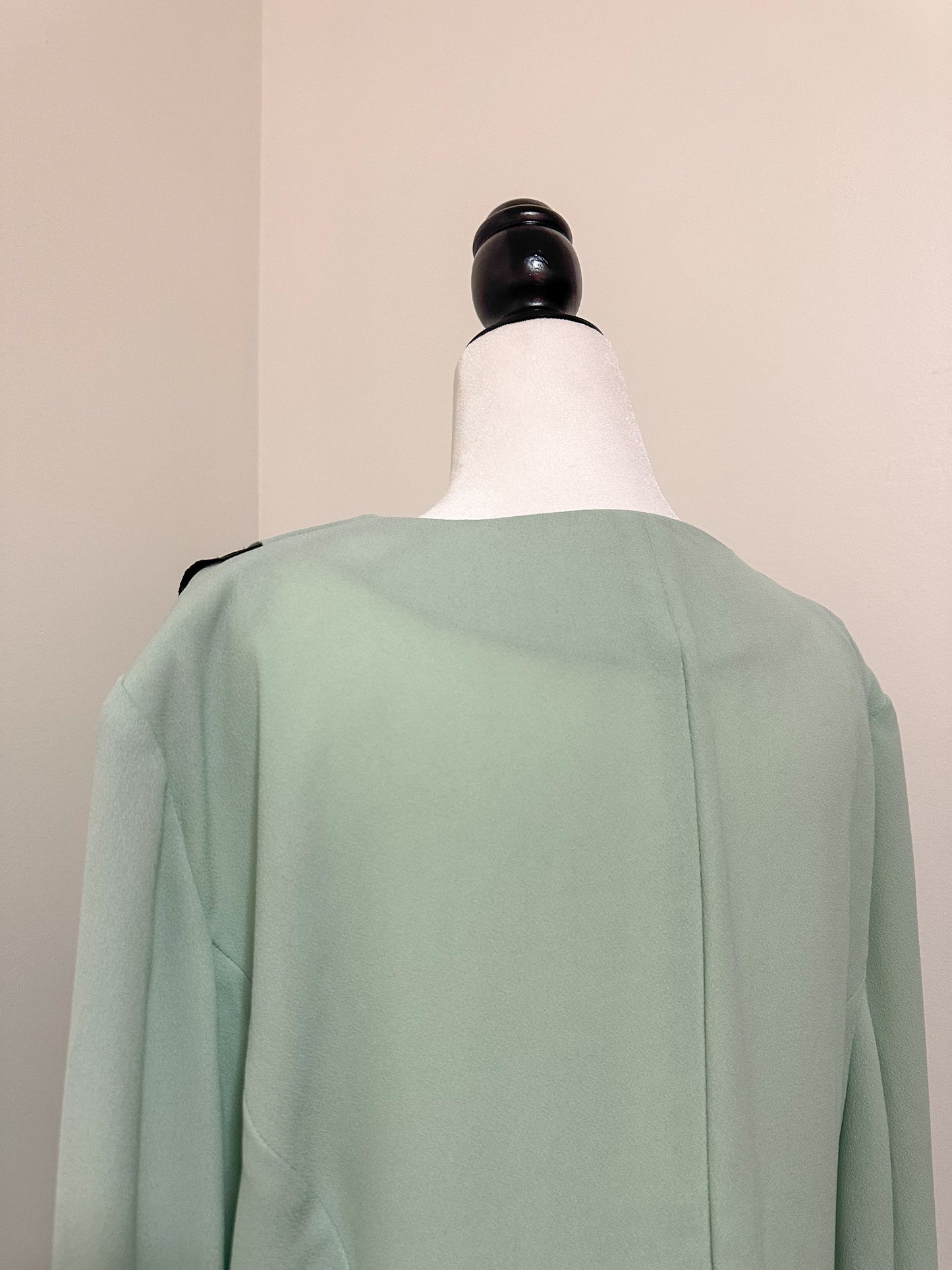 Vintage x Mint Green Handmade Blouse (2X)