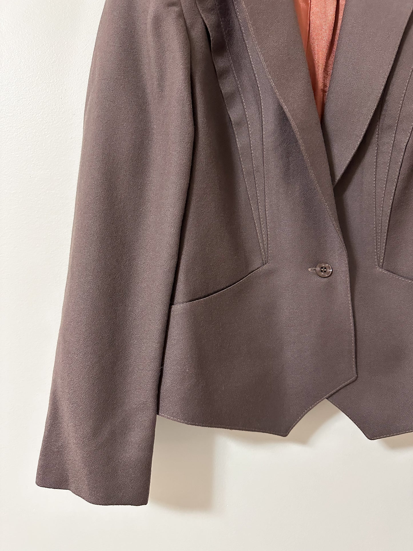 Vintage x Mister Leonard Taupe Blazer (S/M)