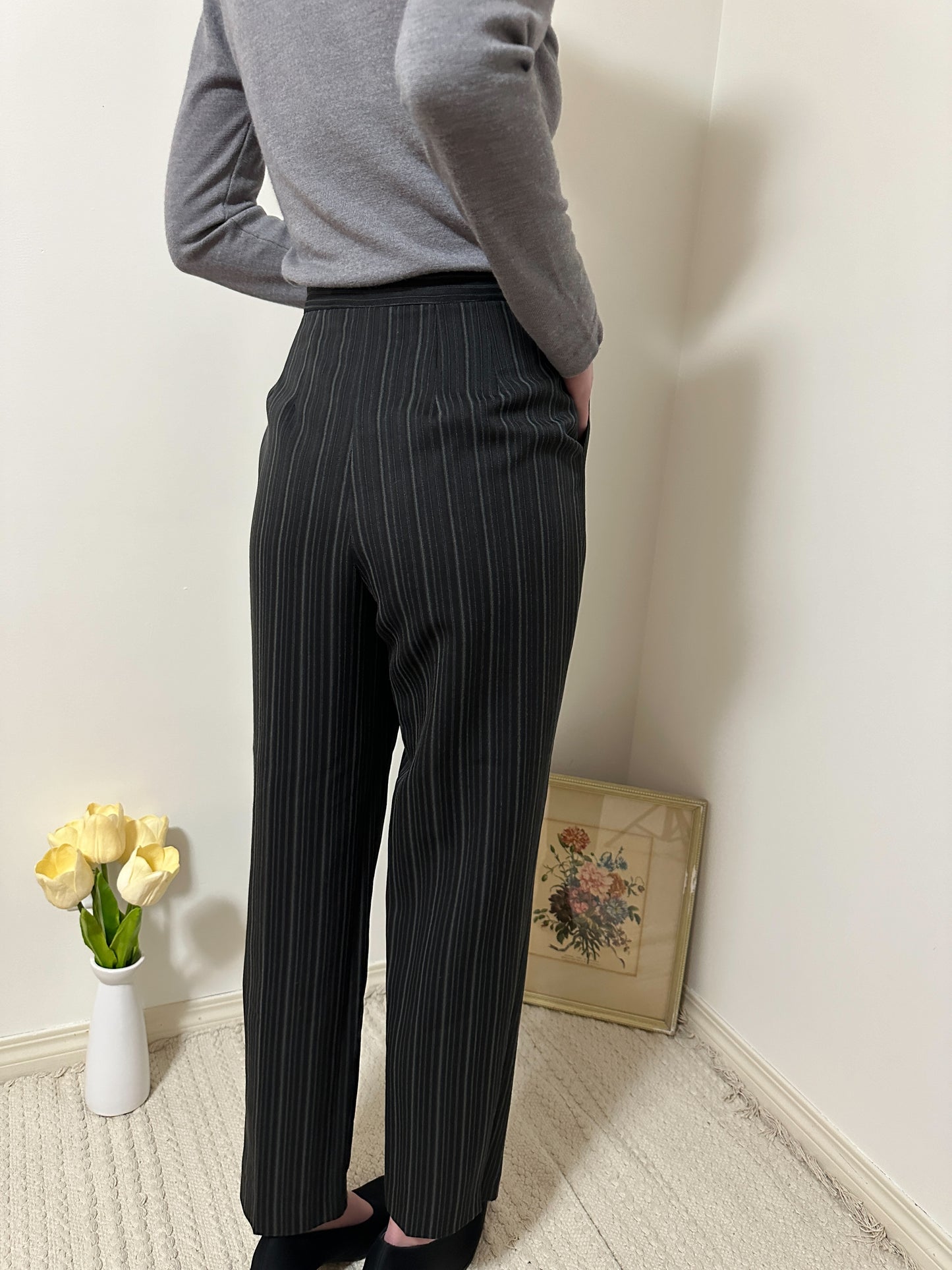 Vintage x Pariscope Striped Trousers (S)