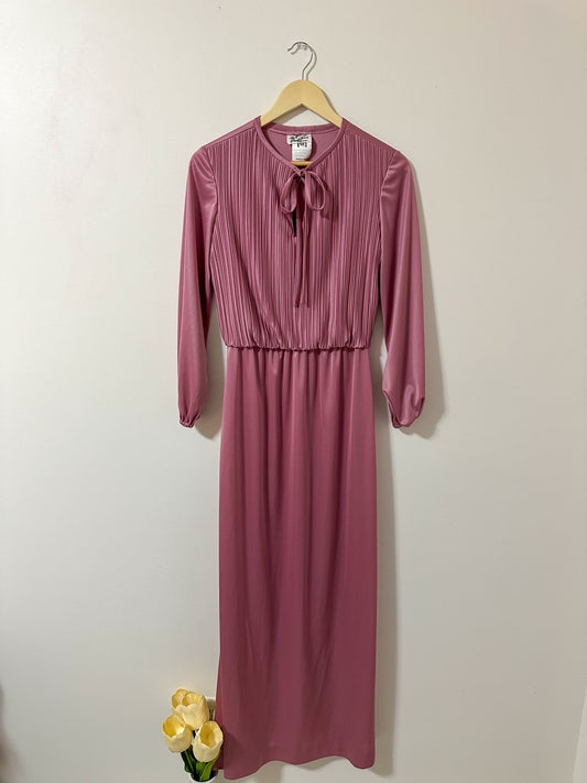 Vintage x Mauve Pink Dress (S/M)