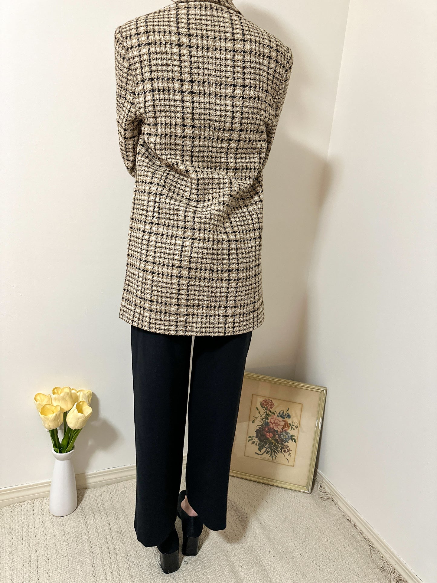 Vintage x Brown Tweed Blazer (M/L)