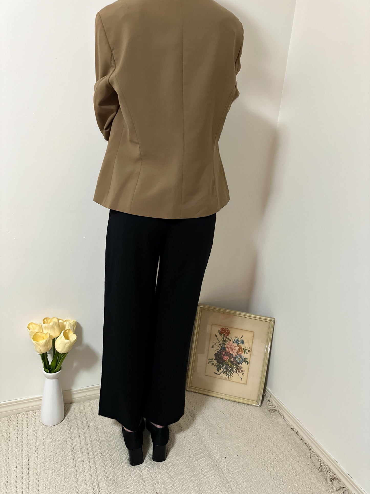 Vintage x Femme De Carriere Brown Blazer (L)