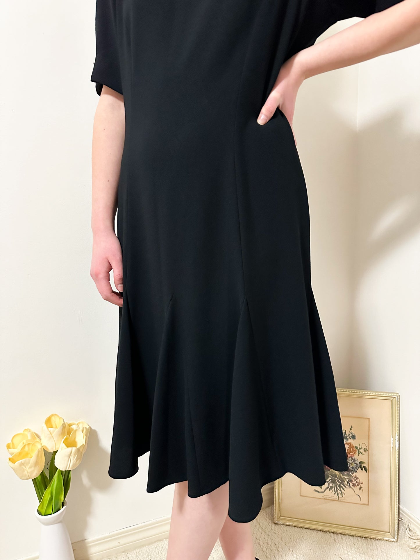 Vintage x Liz Claiborne Black Dress (L/XL)