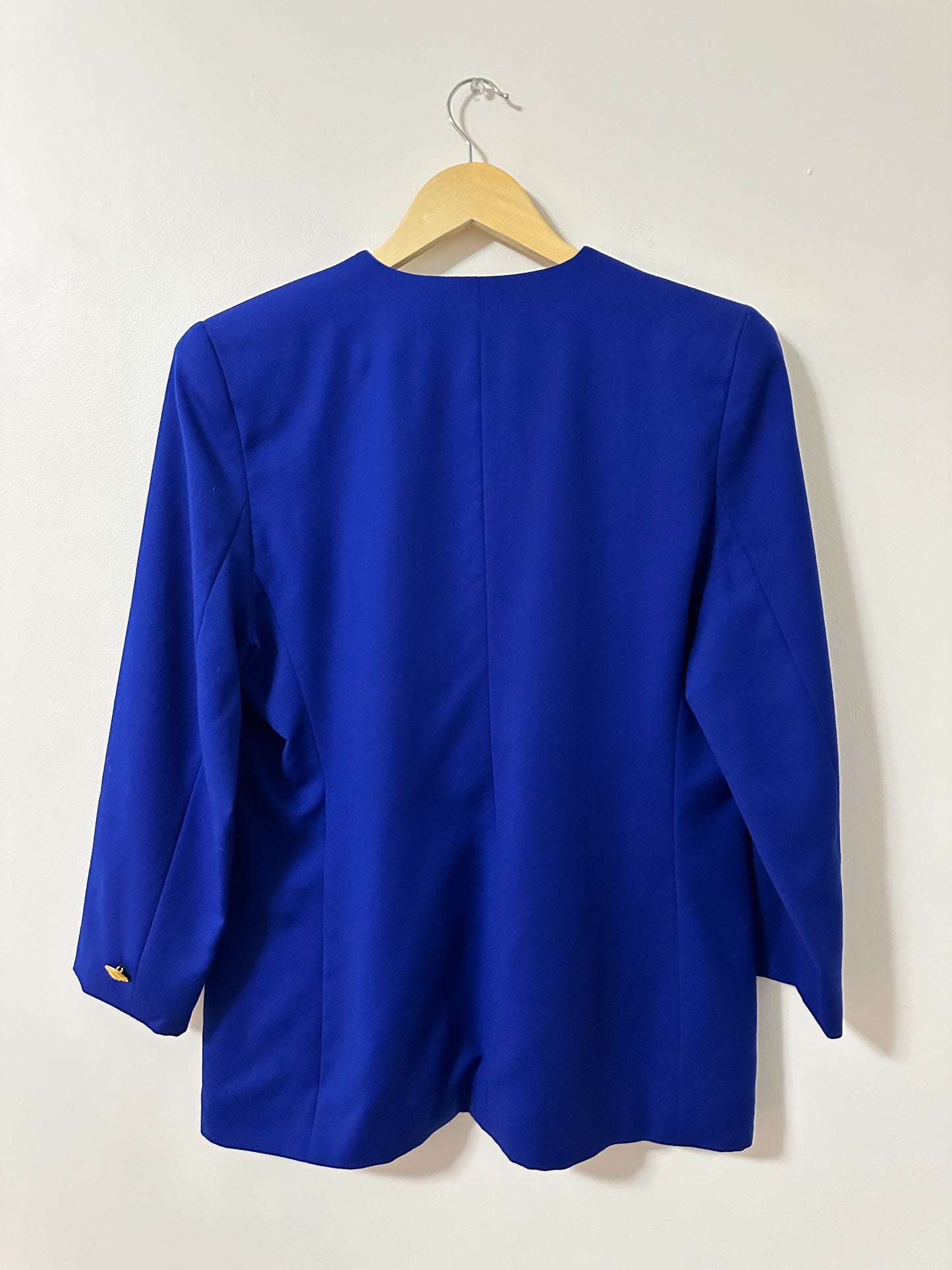 Vintage x Bellessa Royal Blue Wool Blazer (L)