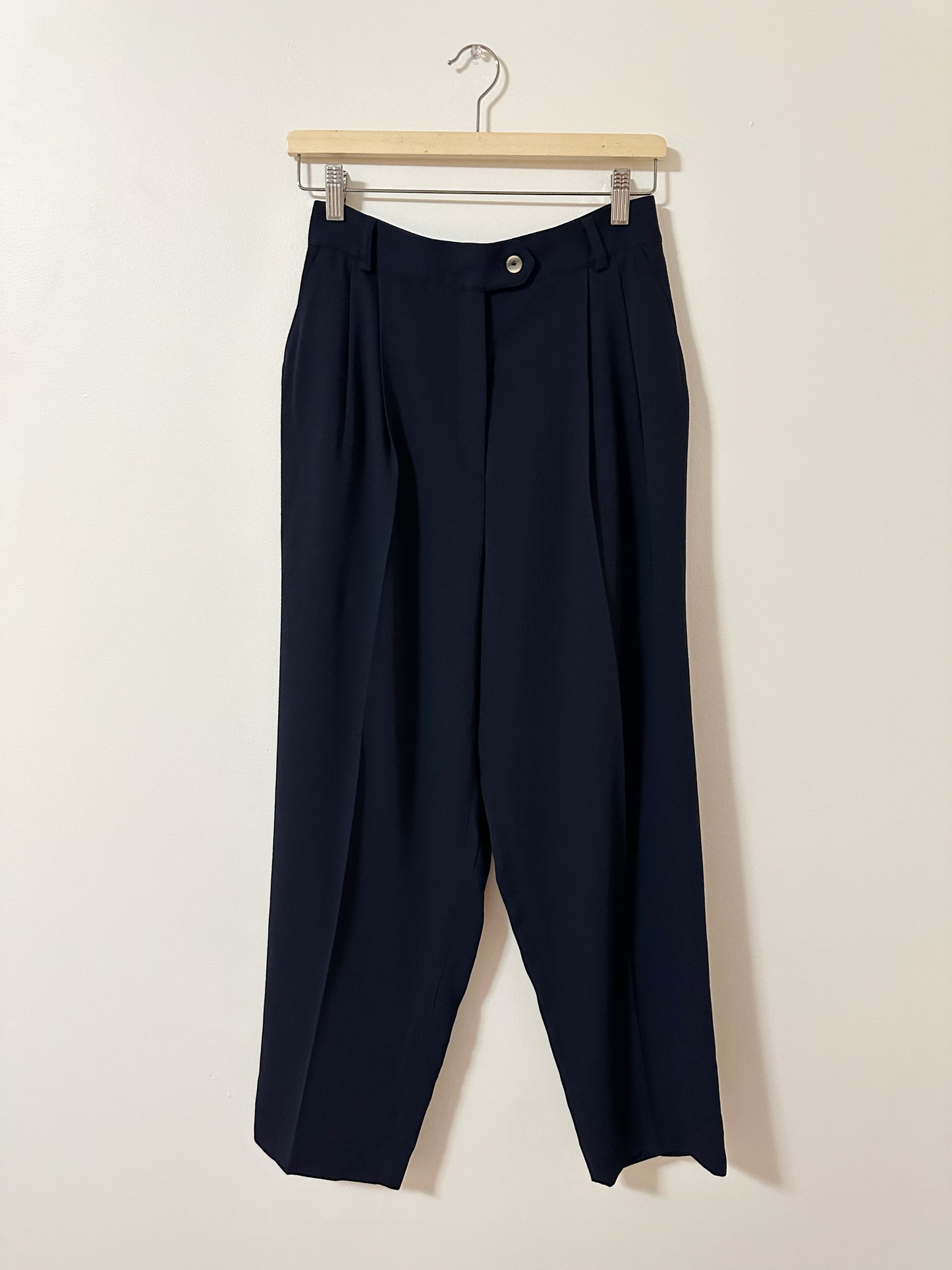 Vintage x Daniel Hechter Navy Trousers (M)