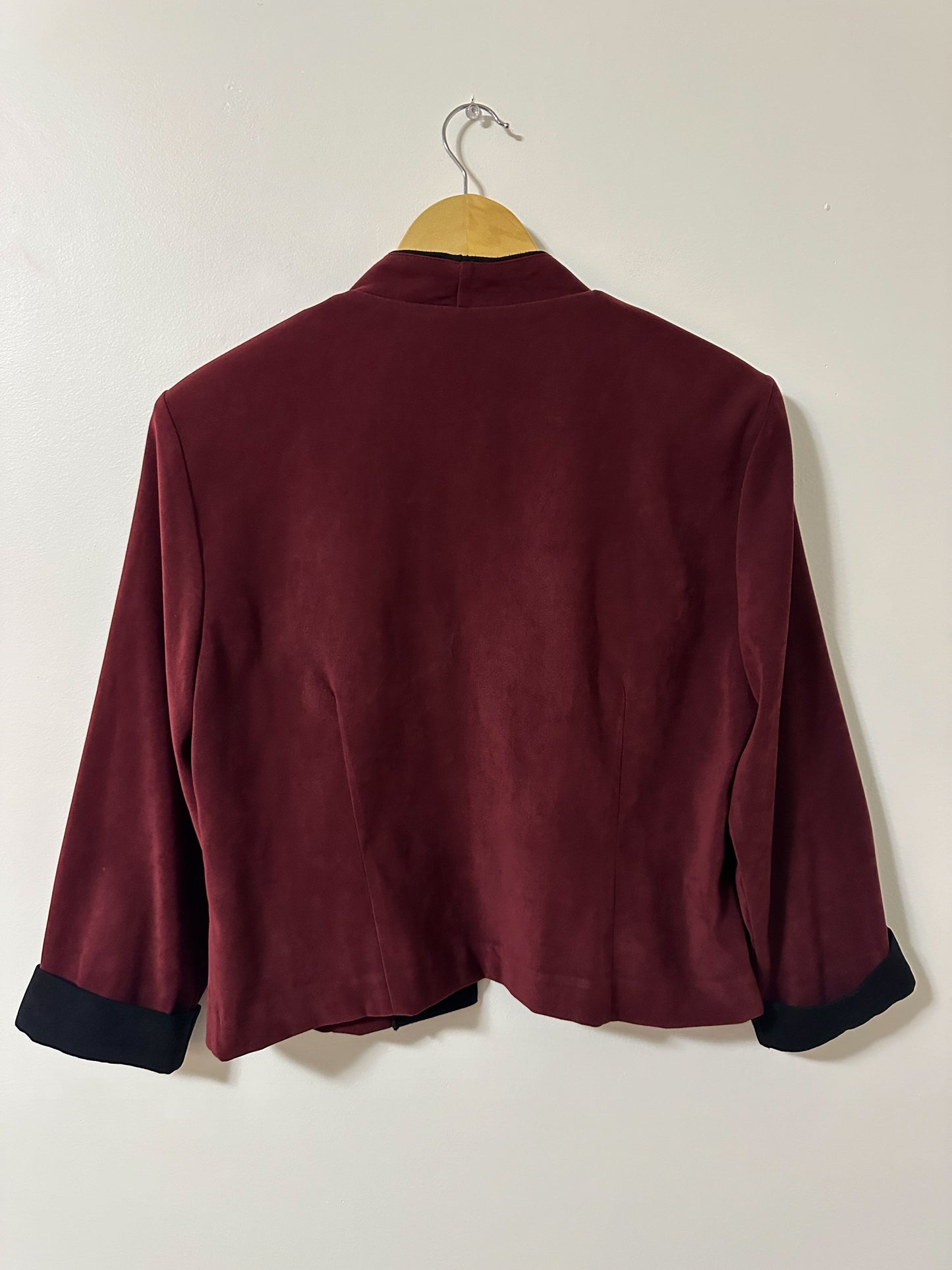 Vintage x Jessica Maroon Short Blazer (S-L)