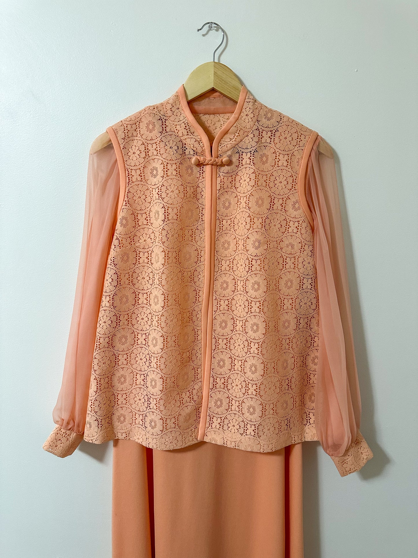 Vintage x Peach Dress Set (S/M)