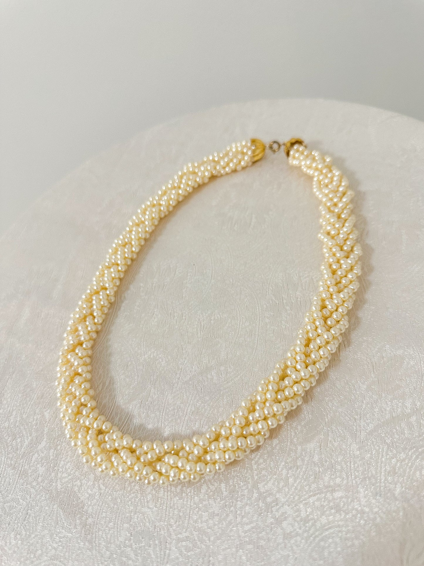 Cream Pearl Necklace