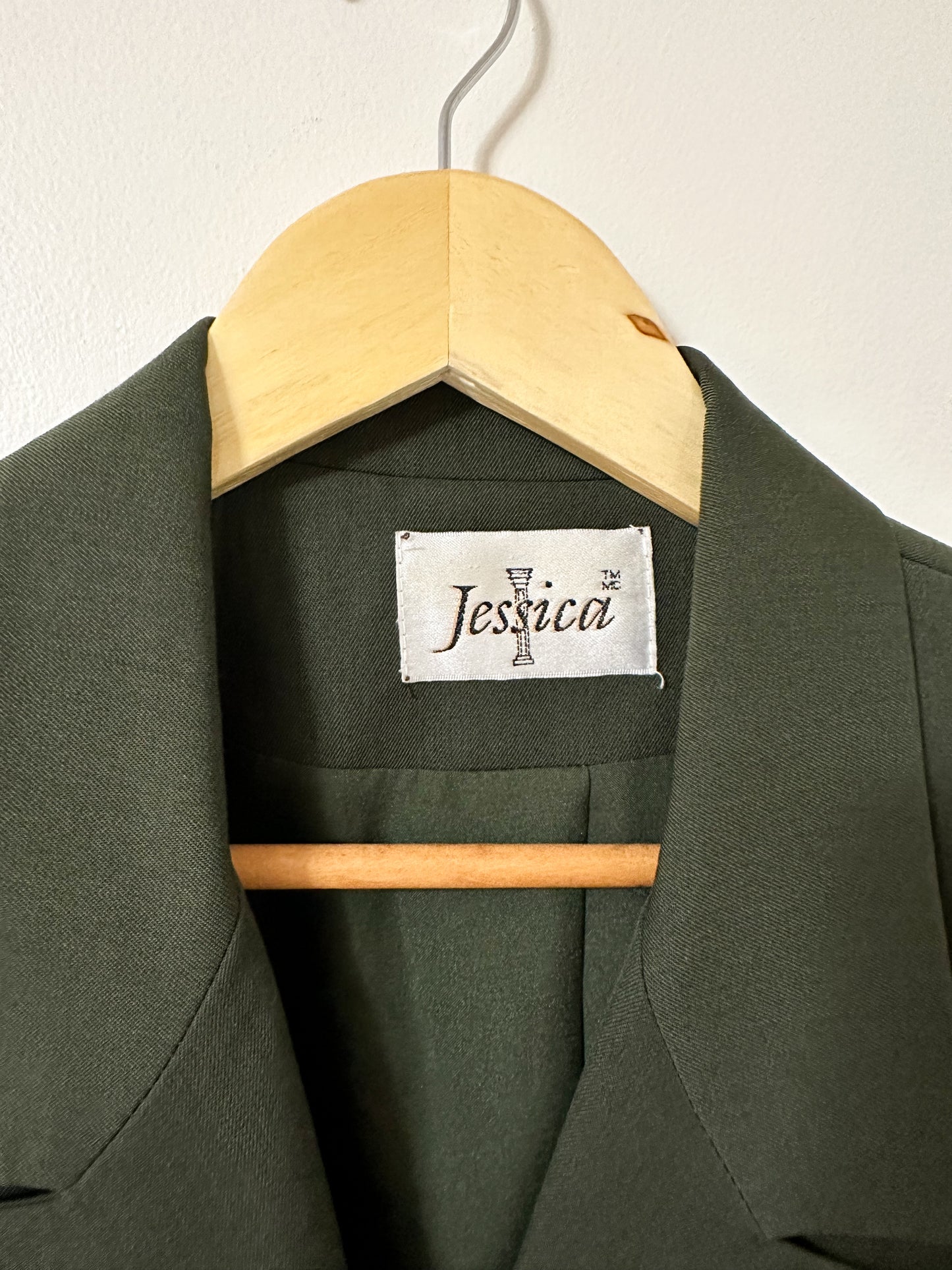 Vintage x Jessica Dark Green Blazer (XL)