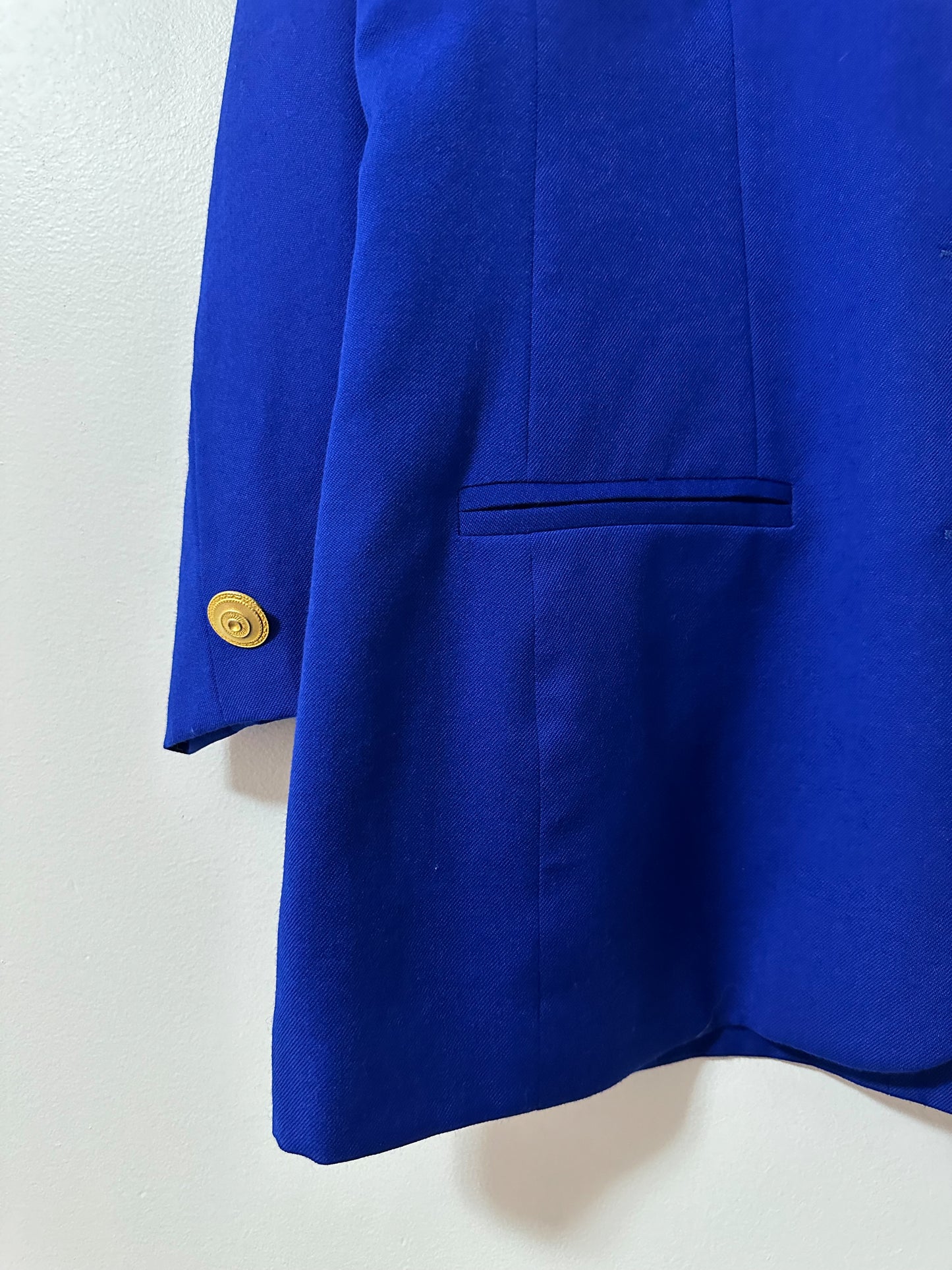 Vintage x Bellessa Royal Blue Wool Blazer (L)